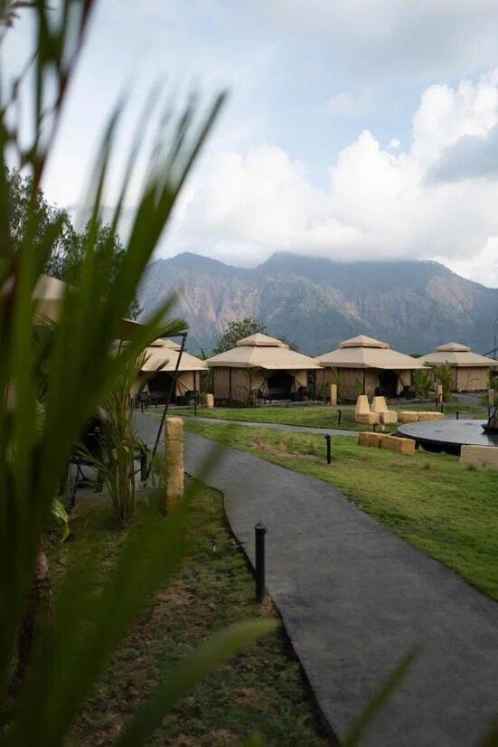 Toteme Glamping And Hot Spring Kintamani Hotel Luaran gambar